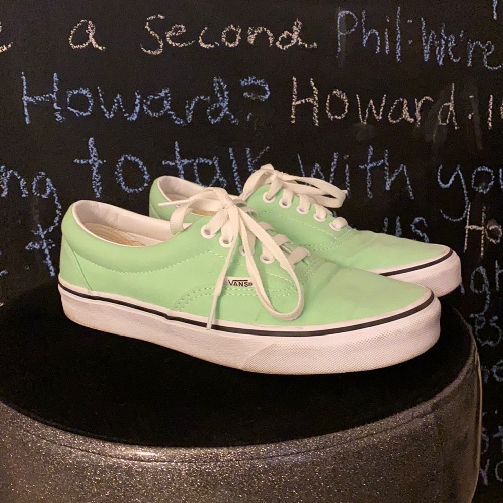 Mint Green Vans Era (Women’s 8)